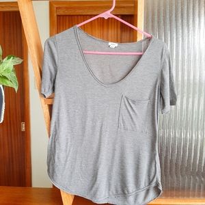 GARAGE Grey Tshirt Tee medium